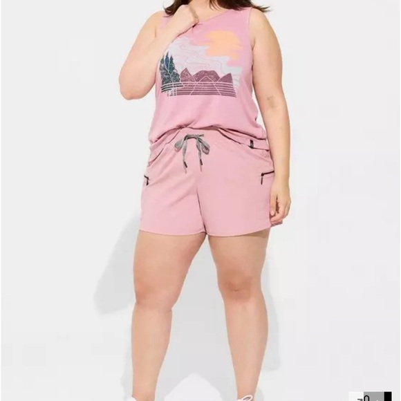 Torrid Happy Camper Cargo Short - Picture 2 of 5